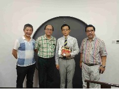 2018-09-18 拜訪香港中文大學(xué)文物館館長(zhǎng)姚進(jìn)莊教授