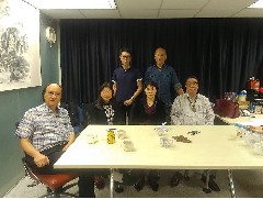 2018-05-08 清遠(yuǎn)市港澳事務(wù)局局長李思真, 副局長房秀華考察世界五邑商會