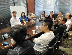 商會領(lǐng)導(dǎo)到廣州市進行考察及拜訪活動 (2016-07-08)