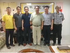 2019-05-15 佛山市順德區(qū)外事僑務(wù)局局長黃建雄考察世界五邑商會(huì)