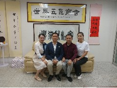 2019-10-28 中華英才中國海外傳媒代表拜訪世界五邑商會(huì)